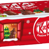 Nestle Kit Kat Christmas Friends 100 Assorted Milk Chocolate Christmas Figures Bulk Chocolate Box, 820 g